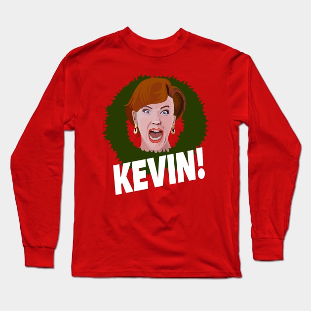 Home Alone KEVIN Cathrine O'Hara Long Sleeve T-Shirt by Fabulous_Not_Flawless